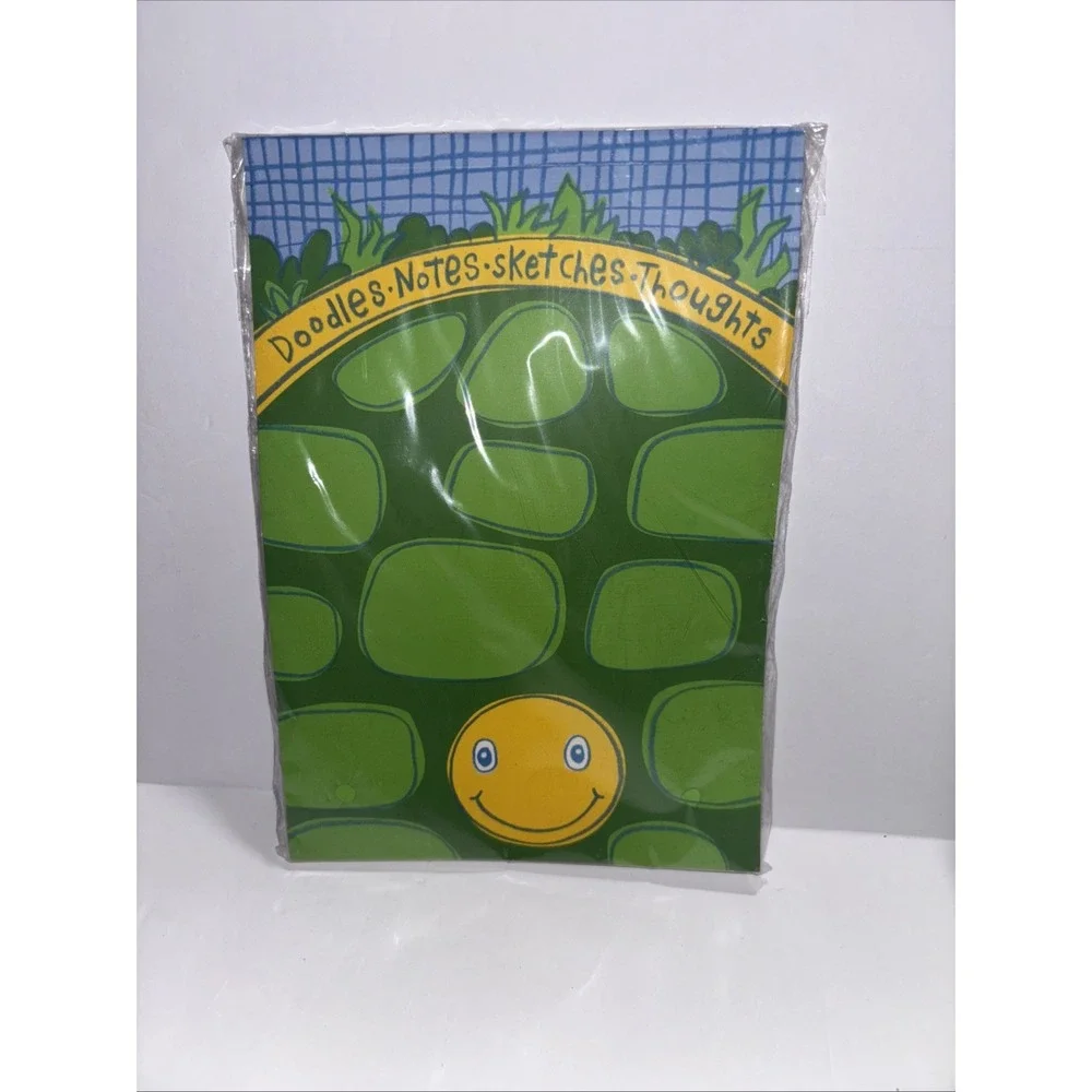 Starbucks Kids Yellow Green Turtle Tote Bag Pockets Top Handle Art Purse 2007